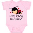 thumbnail image 3 of Inktastic Loved by Grandma Ladybug Boys or Girls Baby Bodysuit, 3 of 5