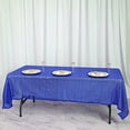 thumbnail image 2 of BalsaCircle 60" x 102" Sequin Rectangular Tablecloth Royal Blue, 2 of 7