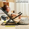 thumbnail image 6 of LUVCMFT Bed Backrest Support Bed Chair, Adjustable Bed Back Rest Sit Up Reading Seating Chair with Pillow and Armrest, 7 Speed Adjustment, Black, 6 of 7