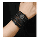 thumbnail image 5 of 12 Piezas Pulseras Trenzado Brazalete Hombre Cuero Vintage Malubero Negro, 5 of 5