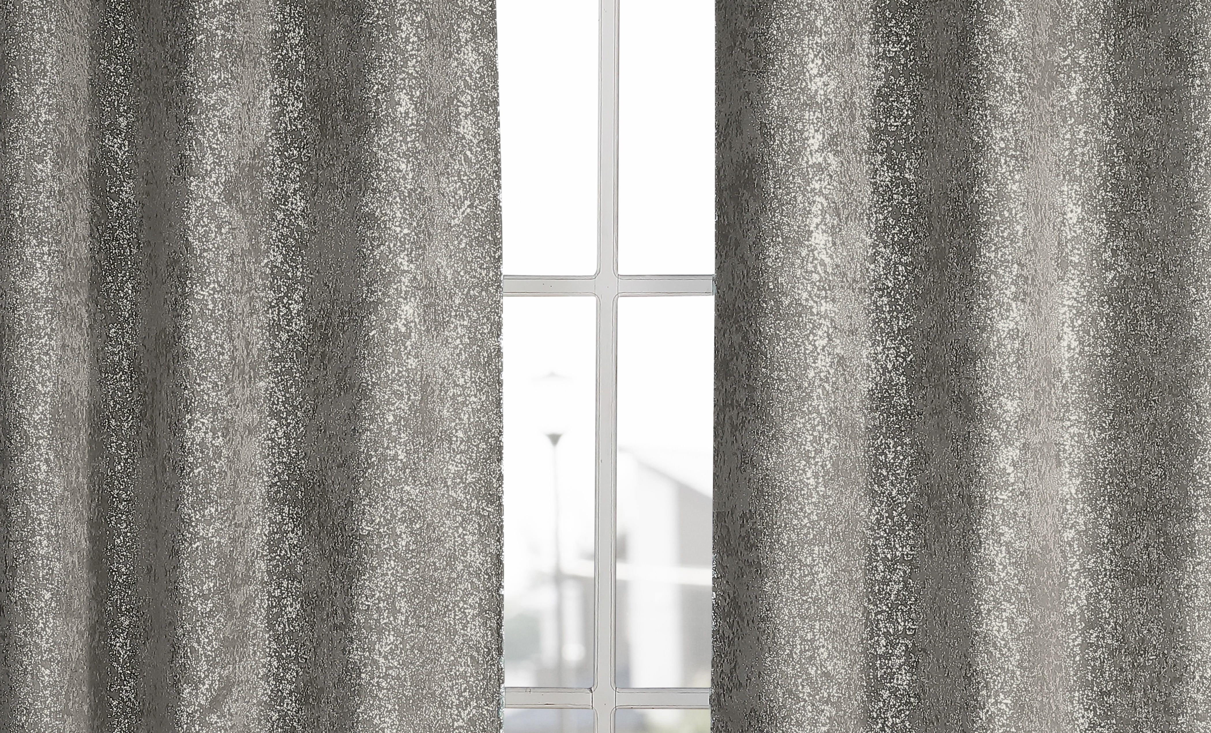 Maddie Metallic Specks Blackout Curtain Set