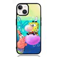 thumbnail image 1 of Spongebob X Patrick Bubble Gum Pain iPhone 14 Plus Case,iPhone 15 Pro Max, 1 of 3