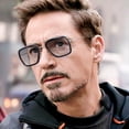 thumbnail image 3 of lentes de sol de iron man 2020 para hombre/marco grande cuadrado de moda para pc, 3 of 4