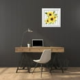 thumbnail image 3 of Robinson, Carol 15x15 White Modern Wood Framed Museum Art Print Titled - Sunflower Array I, 3 of 4