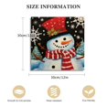 thumbnail image 2 of ZHZY Snowman Canvas Home Decor for Bedroom Living Room Interior Wall Art Decorations 12x12 in, 2 of 5