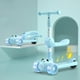 thumbnail image 1 of Toddlers Kick Scooter 3 Wheeled Scooter Adjustable Height With Music Light Foldable Kick Scooter For Kids Boys Girls Blue ANGGREK BH2013, 1 of 5