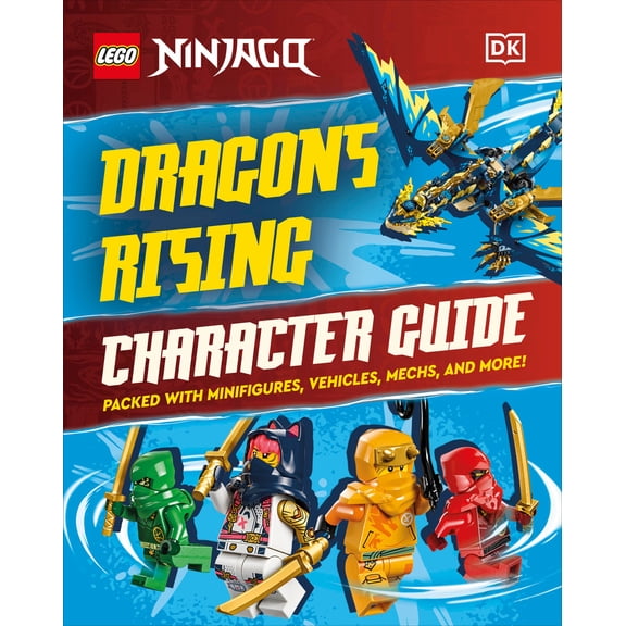 Pre-Owned Lego Ninjago Dragons Rising Character Guide (Library Edition): Without Minifigure, (Hardcover)