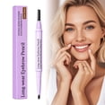 thumbnail image 6 of Eyebrow Pencil, Double-Ended Feather Edge Brow Pencil with Spoolie, Precision Definer for Natural Hair-Like Strokes, Easy Shape, Fill & Blend Eyebrow Makeup, 6 of 7