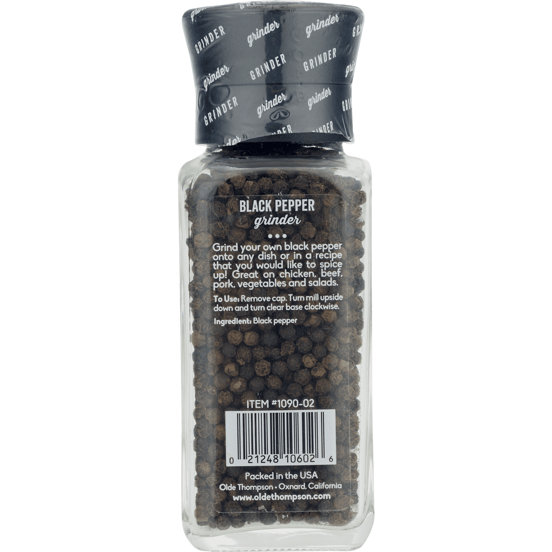 cracked pepper shaker