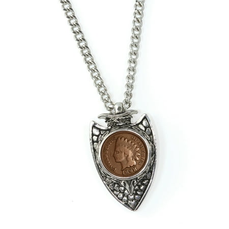 American Coin Treasures Men's Indian Cent Arrowhead Pendant