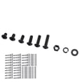 thumbnail image 3 of Tornillos de Cabeza Hexagonal Ticfox M3 Acero de Aleación Negro 300 Piezas, 3 of 14