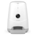 thumbnail image 1 of Alimentador automático inteligente para mascotas de 3,7 l para perros y gatos con monitores de vídeo y control remoto por WiFi, dispensador automático recargable, 1 of 5