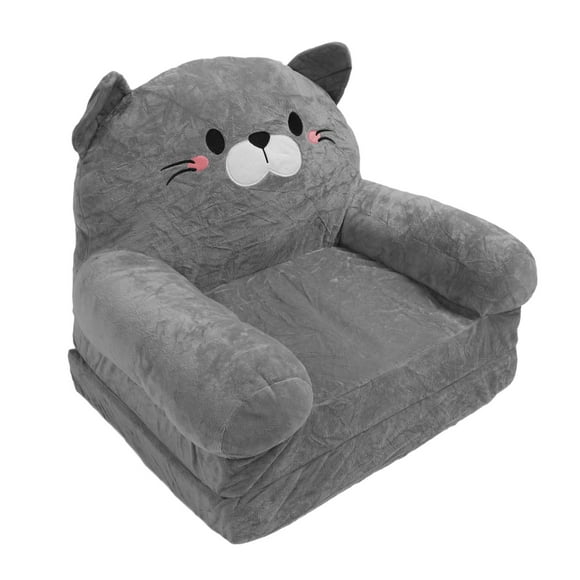 Kids Couch Fold Out Toddler Chair, Flip Out Kid Sofa Bed, Comfy Baby Lounger Chair, 2 in 1 Convertible Sofa to Lounger, Kids Couch Fold Out Toddler Chair, Toddler Couch