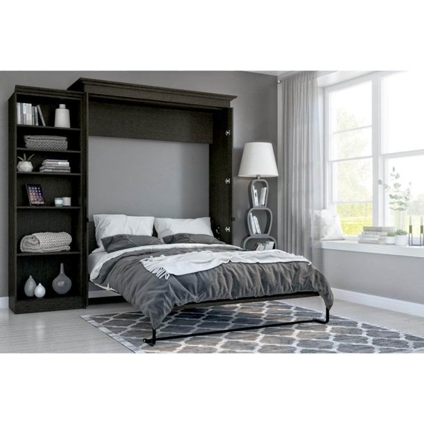 Bestar evolution queen wall outlet bed