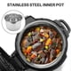 thumbnail image 4 of 6l Pressure Cooker Inner Pot Rice Pressure Cooker Liner Stainless Steel Inner Pot Pressure Cooker L, 4 of 5
