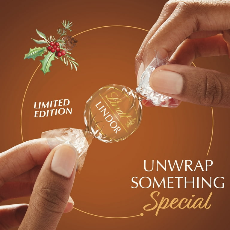 Lindt LINDOR Snickerdoodle White Chocolate Truffles, Individually