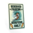 thumbnail image 1 of Surfers Only Parking Signs, Beach Décor, Beach Room, Garage Signs, Reserved Parking, Coastal Décor 8x12 108122001010, 1 of 4