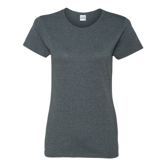 Heavy Cotton Women’s T-Shirt, M, Dark Heather