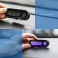 thumbnail image 6 of Fashion Design Car Clock Car Digital Clock with Vehicle Dashboard Clock 12/24 Hours Range -20-50℃, 6 of 9