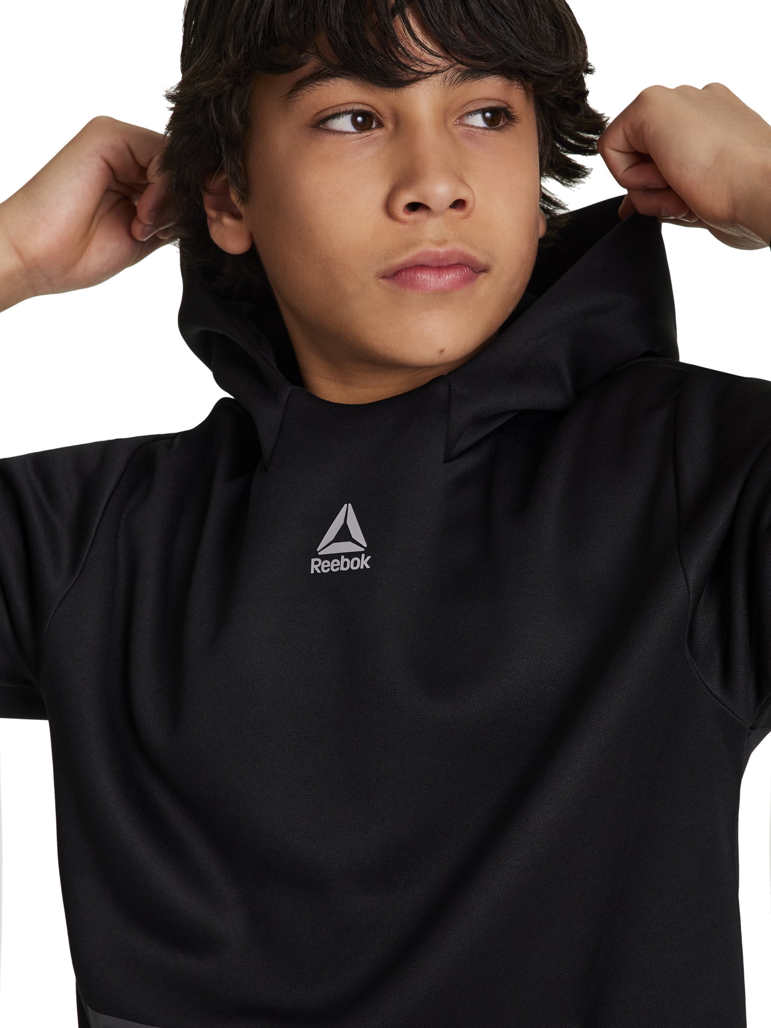 Reebok Boy's Athletic Cool Down Fleece Hoodie, Sizes 4-18