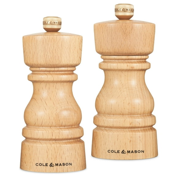 Cole & Mason London 130mm Natural Beech Gift Set