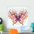 thumbnail image 1 of Abstract Butterfly Wall Decal by Wallmonkeys Peel and Stick Graphic (24 in H x 24 in W) WM217719, 1 of 4