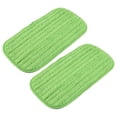thumbnail image 2 of 2PCS Wet/Dry Flat Mop Cloth Microfiber Floor Mop Replacement for Sweeper Machine Washable Easy to Re, 2 of 5