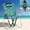 Leaf, variant on PEXMOR 13" Tall Beach Chair, Portable Aluminum Backpack Chairs with Adjustable Straps, 3 Position Reclining, Cup Holder, for Beach Poolside