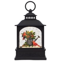 RAZ Imports 2022 Holiday Water Lanterns, 9.75", Black