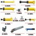 thumbnail image 4 of Habow 19Pcs Pneumatic-Technic-Parts Kit Compatible with Lego-Pneumatic Cylinders-Air-Pump Pressure Rod Switch Piston Hose Technic Linear Actuator MOC-Replacement-Parts., 4 of 5