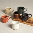 thumbnail image 3 of Set de 6 Tazas de Espresso Mr. Coffee Whims de 4 oz con Esmalte Reactivo, 3 of 5