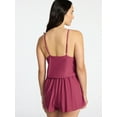thumbnail image 5 of Time and Tru Women's and Women's Plus Size Tank Romper Swimsuit, Sizes XS-3X, 5 of 5