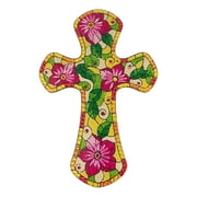 5D Diamond Painting Decoration Full Drill Rhinestone Craft Easter Home Decor Rosy Cross
