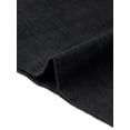 thumbnail image 7 of DARING DIVA Women's Stylish Linen Sleeveless Crew Neck Button Down Waistcoat XS Black, 7 of 7