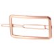 thumbnail image 1 of Soporte forma geométrica cuadrada con pinzas para el cabell mujer dorado Macarena Pinza de pelo geométrica rectangular, 1 of 8