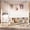 Beige, variant on Leumius Twin Size Loft Bed with Full-Length Guardrails, Solid Wood Low Loft Bed with Ladders and Beside Book Shelf, Chic Shape and Low Profile Design for Boys Girls Pink