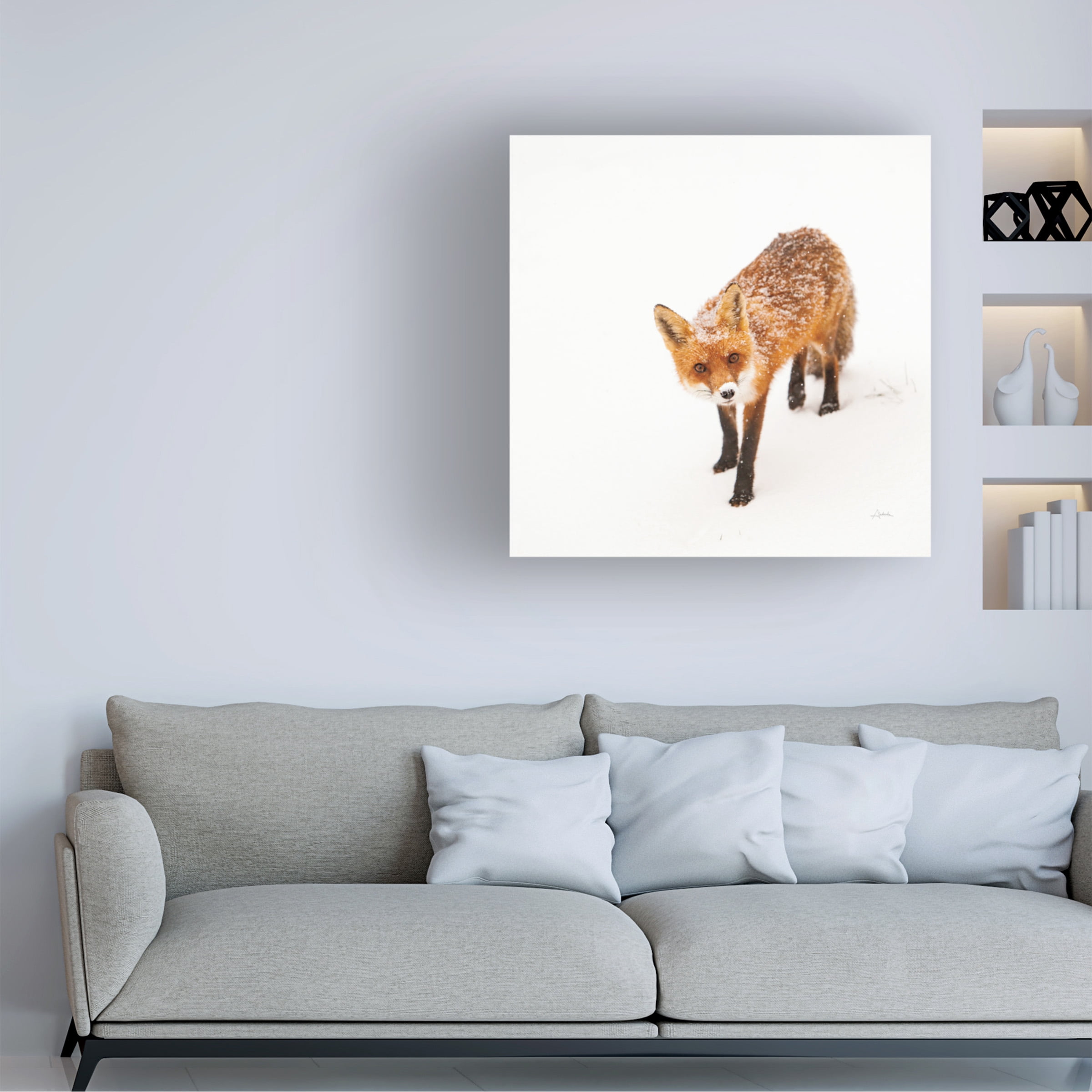 Aledanda 'Red Fox II' Canvas Art