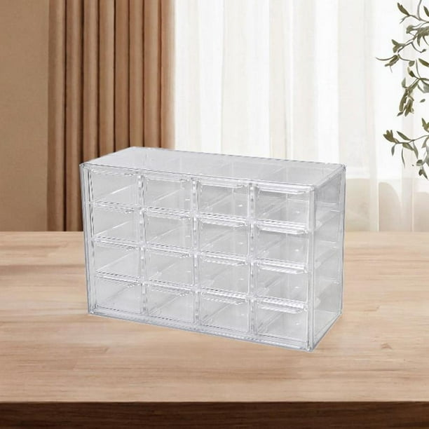 Mini organizador de cajones Organizador pequeño con cajones Caja organizadora de cuentas de gran capacidad para joyería de joyería de artesanía de