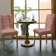 thumbnail image 5 of Chair Covers for Dining Room Set of 6,Christmas Bokeh White Snowflakes Stretch Seat Protector Removable Washable Chairs Slipcovers for Kitchen Banquet Wedding Hotel,Watercolor Gradient Red, 5 of 6