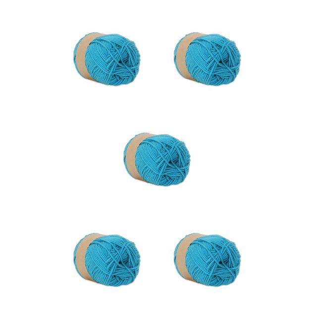 sweethay Hilo de tejer de 50g, cárdigan de hilo de ganchillo tejido a mano, suéter, manta de ganchillo, alfombra, sombrero, suministros de Type1 NO1
