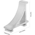 thumbnail image 2 of Cabilock 10PCS Refrigerator Shelf Clips - Stainless Steel Freezer Shelf Supports, Commercial Fridge Clips Rack Buckles Replacement Parts, 2 of 8