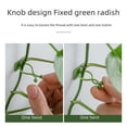 thumbnail image 4 of Organizador de ganchos autoadhesivos para pared de escalada sin clavos y sin costuras para el hogar, fijador de rosas verdes, planta verde, 4 of 5