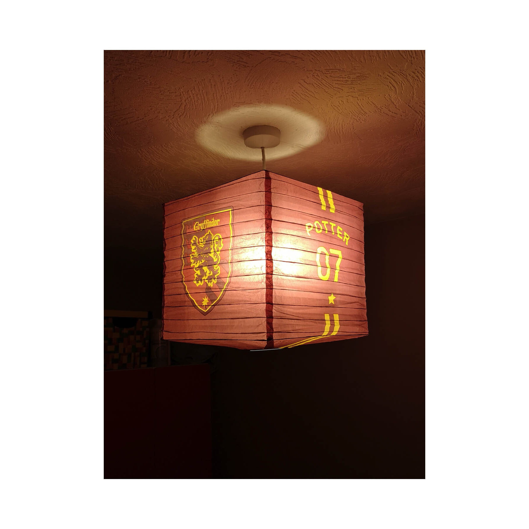 New 3D LED Night Light  Harry James Potter 3D LED Lamp 7 Color Bedroom Light