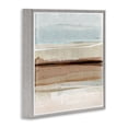 thumbnail image 3 of Stupell Industries Coastal Winter Sands Pattern Gray Framed Giclee Art, 17 x 17, by Flora Kouta, 3 of 8
