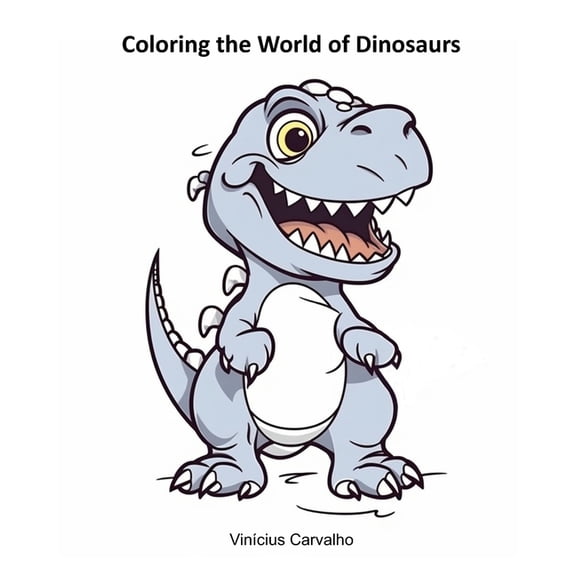 Coloring the World of Dinosaurs, (Paperback)