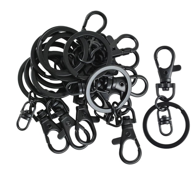 10 Pcs Clips de Chaîne Pivotants TIGGER pour Homard, Accessoires de Chaîne s Bricolage