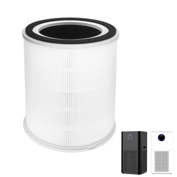 VACUSHOP H13 Advanced Replacement Filter for DR. J HEPA Air Purifier AP404, 4-in-1 True HEPA & Carbon, 1 Pack