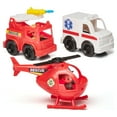 Kid Connection Fire Station Emergency Vehicle Playset with Light
