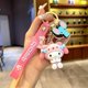 thumbnail image 1 of Sanrio Melody Kuromi Hello Kitty Cinnamoroll llavero de goma suave KT Cat, llavero colgante para bolsa de coche, joyería de cumpleaños, regalos de vacaciones Fivean unisex, 1 of 2