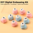 thumbnail image 2 of 15 Pcs Arithmetic Paper Punch Set, Paper Punches For Crafting, Hole Puncher Kids Mathematical with Symbol,, 2 of 8